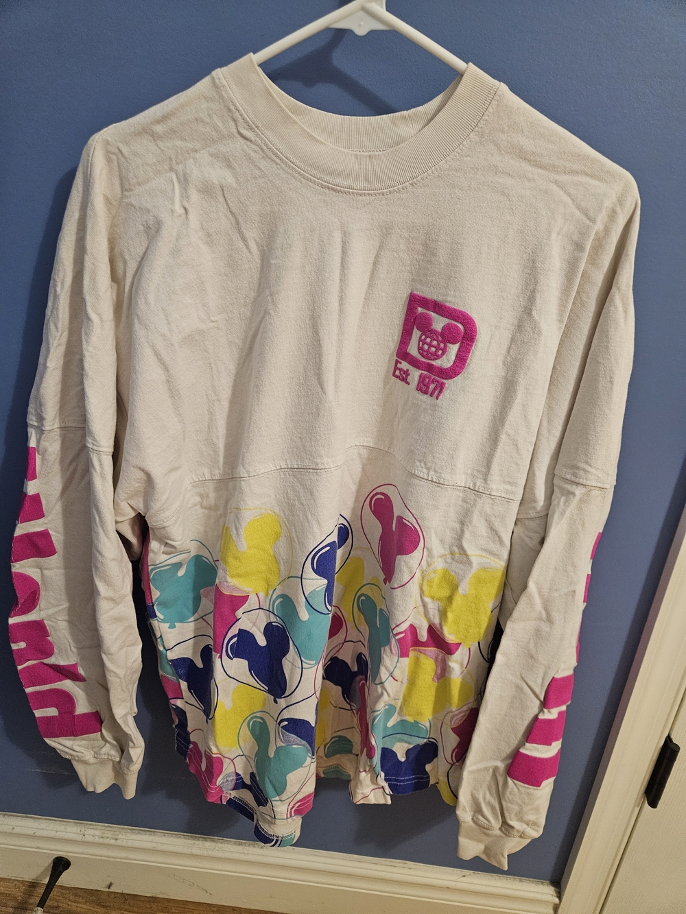 Disney Spirit Jersey Size Medium